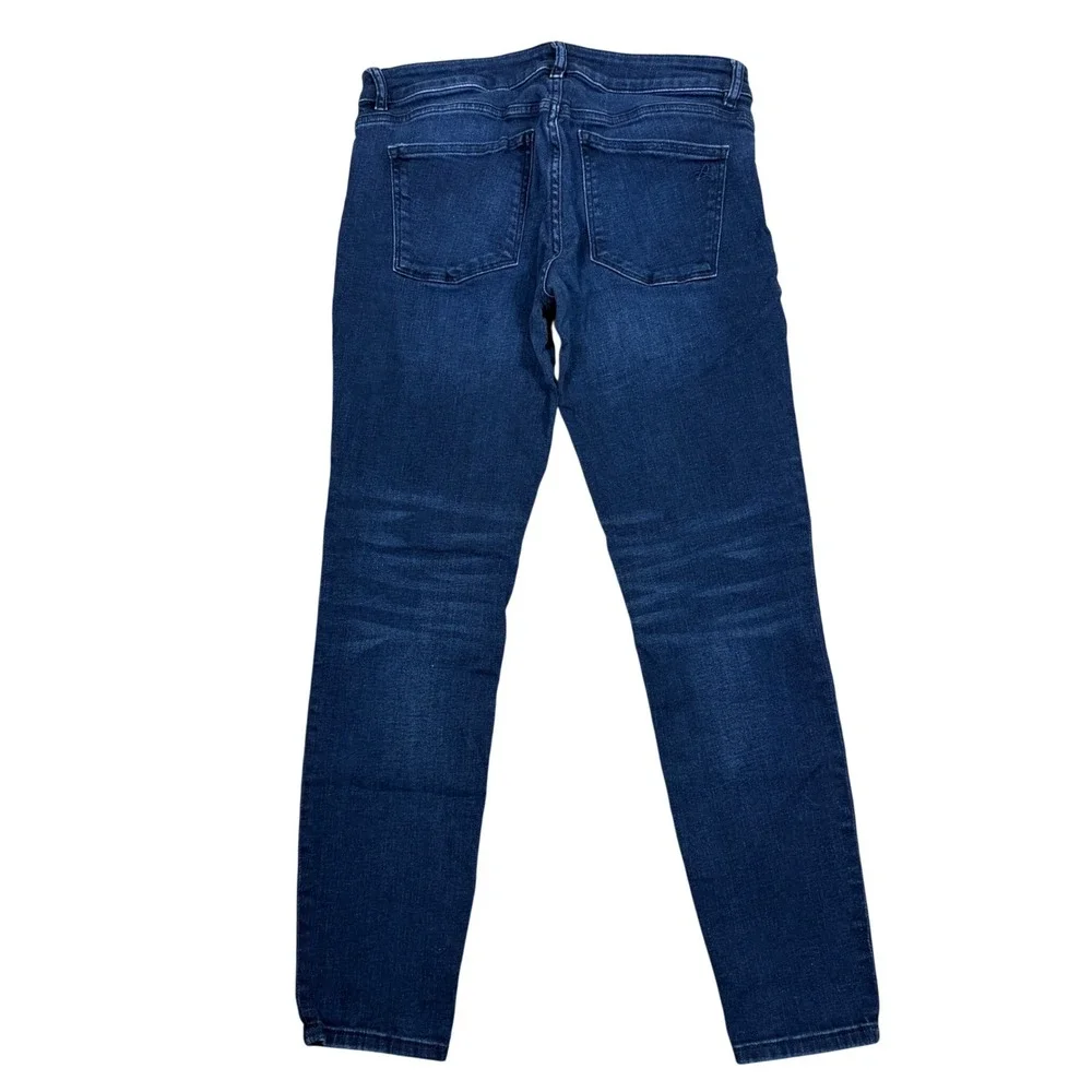 DL1961‎ Emma Low Rise Skinny Jeans Nicholson Dark Wash Stretch Denim Size 30